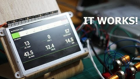 4D Systems CAN BUS Display Update