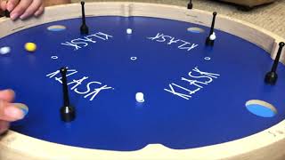 KLASK 4  The 4 Player Magnetic Party Game of Skill That’s Half Foosball Review, Fun, simple, and new