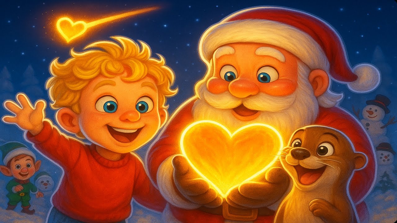 Santa’s Warm Heart Meteor – Telo & Milo Chase the Christmas Star ❤️⭐