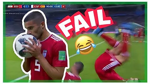 SPAIN vs IRAN 1-0 - Flip Throw In FAIL Russia 2018 FIFA World Cup