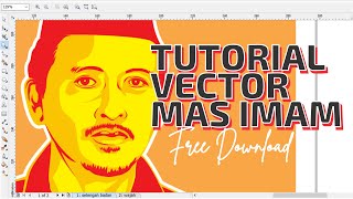 Free Download Vector Mas Imam Koessoepangat, Persaudaraan Setia Hati Terate PSHT