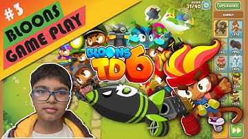 Bloons TD 6 Gameplay - MOAB Upgrades Heroes Super Monkey Snipers #btd6 #bloons