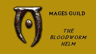 Oblivion - Mages Guild - The Bloodworm Helm