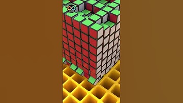 Infinite Rubik Motion Loop 3D Animation No.3