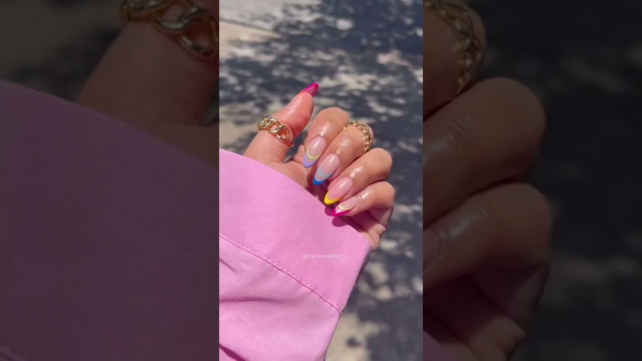 Last minute Summer Nail Inspo ☀️👙🌈💅🏼