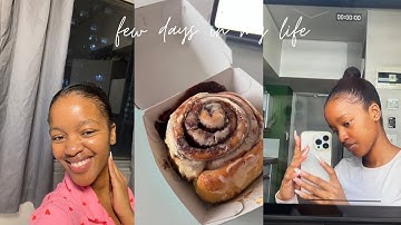 Wits Uni Diaries| weekly vlog| I relaxed my hair, movie date, doing laundry & more 