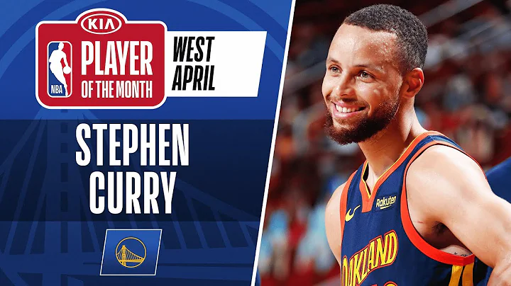 Stephen Curry Is Named #KiaPOTM For April | Wester...