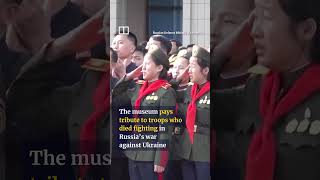 Russia honours North Koreans who fought in Ukraine