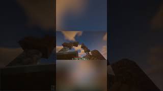 Minecraft: ¡Crea Madera y Limpia la Nieve en Atardecer Épico! #shorts