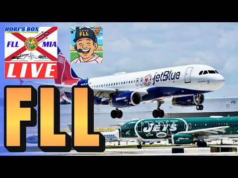 馃敶 LIVE | FLL Plane Spotting | Fort Lauderdale-Hollywood International Airport | July 8, 2025