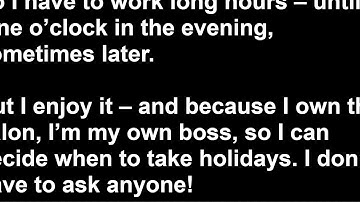 Speaking Practice: Lesson 9A Exercise 5 and 6 Unit 9.  Solutions ELM 2nd