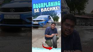 Aquaplaning से बचके रहना 💦 #cars24