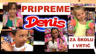 Pripreme Za Školu I Vrtić -Zabava U Denis Dućanu Zagrepčanke I Dečki