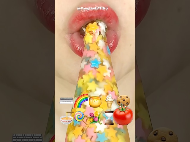 ASMR EMOJI FOOD | ASMR INDONESIA #asmr #mukbang #shorts