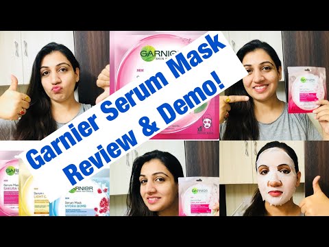 [REVIEW] GARNIER SERUM MASK HYDRA BOMB | SahdaAlia. 