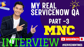 My Real ServiceNow QA MNC Interview Experience Part -3 | Recorded Conversation & Questions