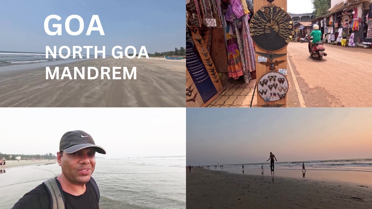 Goa Trip | Mandrem Beach | North Goa | Goa Travel Vlog