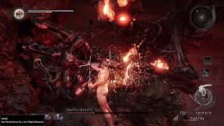 NG+ Gasha-dokuro at Level 1 No Rolling/Dodging/Blocking Flawless Kill