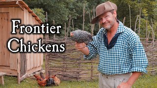 Keeping Livestock on the Frontier - Wattle Fence Build