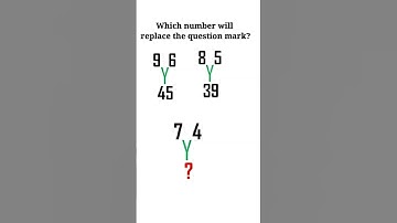 Which number will replace the question mark? #reasoning
