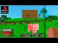 MINECRAFT PLAYSTATION 1 É ATERRORIZANTE (PS1 VERSAO SECRETA)