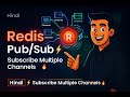 Redis Pub/Sub Tutorial in Hindi ⚡ | Subscribe Multiple Channels in Spring Boot 🌿 + Live Example 🔥