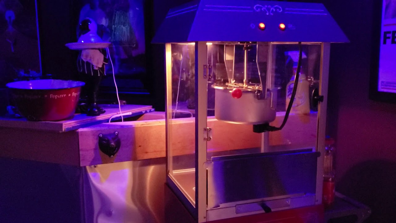 Nostalgia Vintage 10oz professional popcorn machine - YouTube