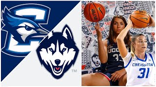 FULL GAME Womens UConn vs Creighton