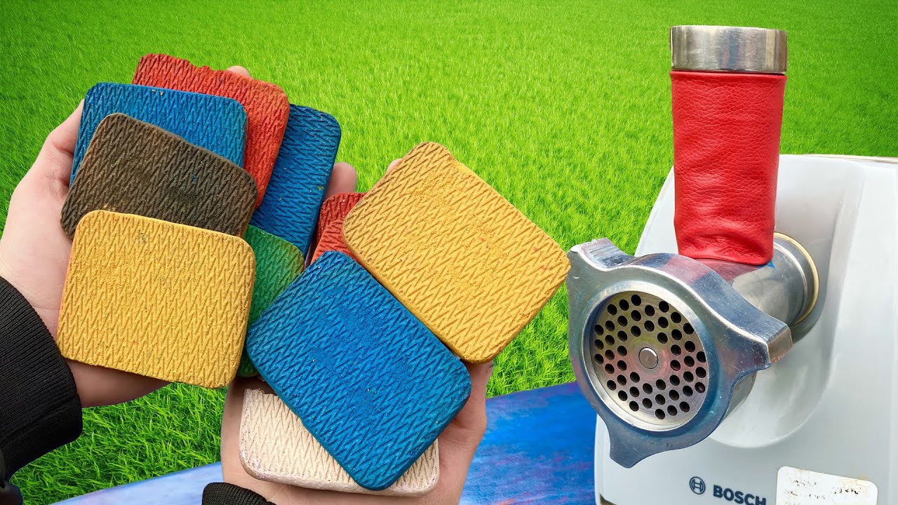 Colorful Cookies vs Meat Grinder - Experiment