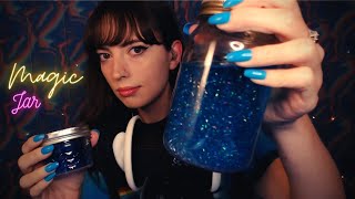 Magic Jar ASMR- NO talking! 3Dio with intense echo effects for 30 minutes screenshot 1