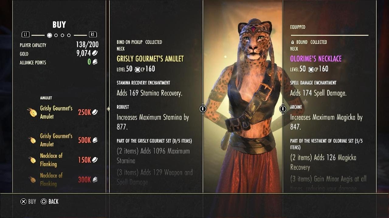 ESO Gold Vendor 25Jun2022 Kra'gh's & Prior Thierric's Shoulders