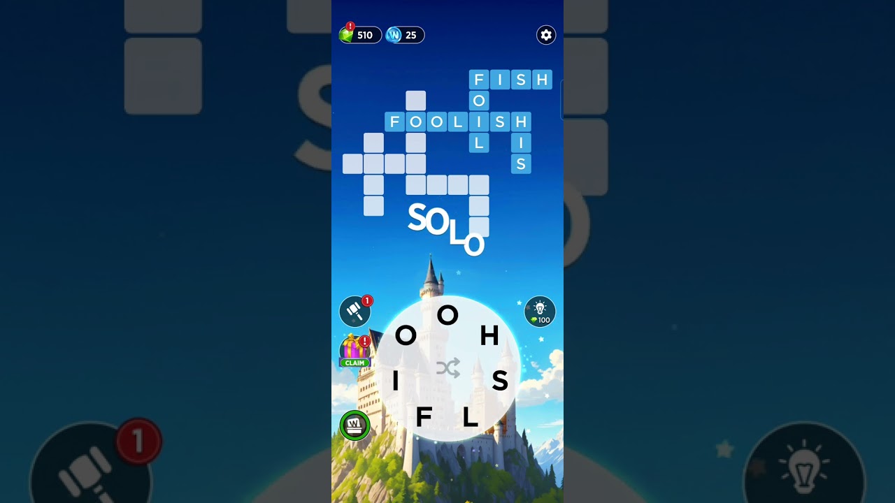 Words of Wonders Level 622 | Wow Level 622 | Wow Neuschwanstein