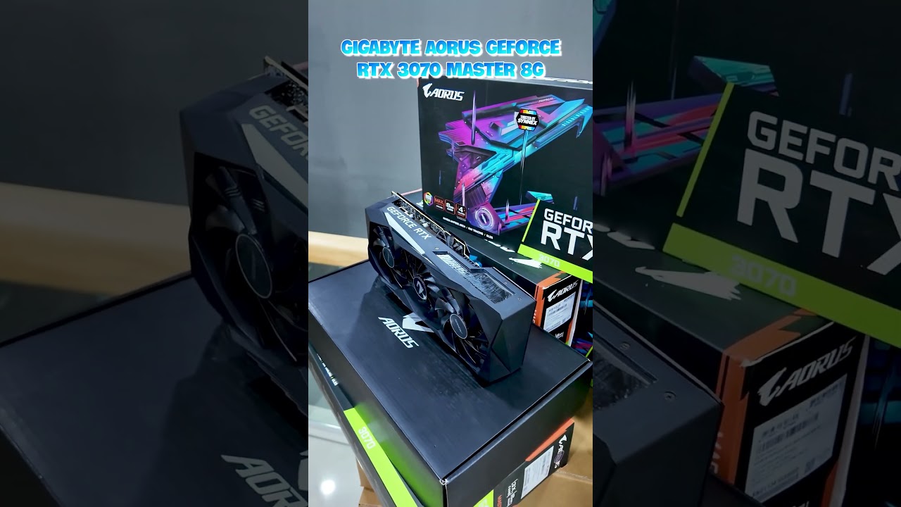 H&agrave;ng Về! Si&ecirc;u Phẩm Aorus RTX 3070 Master Likenew Đẹp Keng.