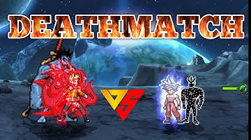 Baryon Naruto V3 OP & Nightmare Luffy V3 OP VS Goku MUI & Alien X in Jump Force Mugen