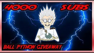 4000 Subscriber Giveaway!!!