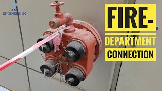 fire fighting lesson 5_Fire department connection by AMJ Engineering 23,007 views 3 years ago 2 minutes, 52 seconds