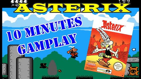 ASTERIX | NES | Intro + 10 Minutes Gameplay | One Stop Games | #onestopgames