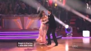 Ralph Macchio and Karina Smirnoff  Dancing with the Stars Foxtrot