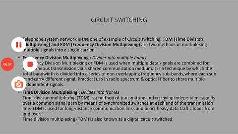 CIRCUIT SWITCHING_EL309_COMPUTER COMMUNICATION_2.4.1_ ANIL KUMAR AGARWAL_GPC AJMER