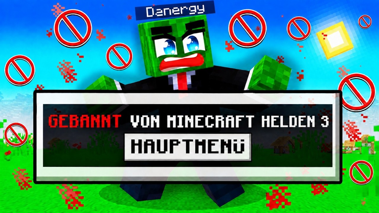 ICH WERDE GEBANNT aus MINECRAFT HELDEN 3..🚫