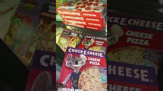 Chuck E. Cheese frozen pizzas at Walmart!