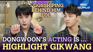 [C.c.] One Thing Gikwang Thinks Dogwoon Should Improve #Leegikwang #Sondongwoon #Highlight