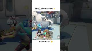 18 KILLS UNSTOPPABLE! 🔥 | TDM Hangar Victory | BGMI Pro Gameplay 🏆