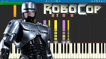 Robocop Theme Soundtrack - Synthesia Cover