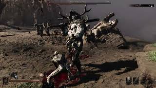 Mortal Shell 2 Demo Great Arbiter of Flesh Level 1 No Weapon Upgrades/Tarstones/Shell No Hit/Damage