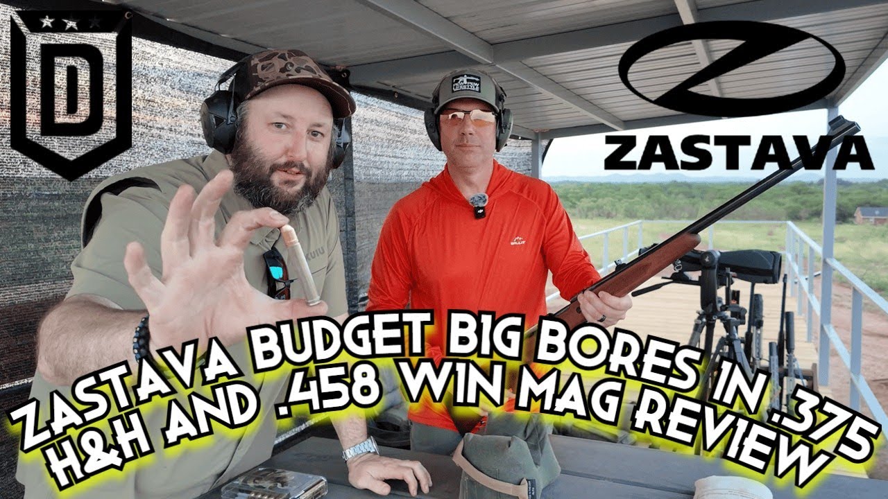 Budget Big Bore Rifles? Zastava Arms .458 Win Mag & .375 H&H Honest Review!