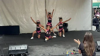 Evie cheer performance - Boogie on the Bayou