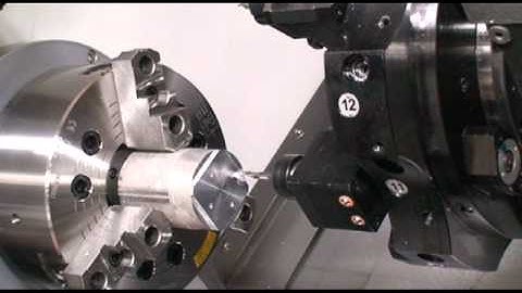 Ajax Force One C Axis Slant Bed CNC Lathe