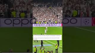 The Bernabeu Does Jude Bellinghams Celebration