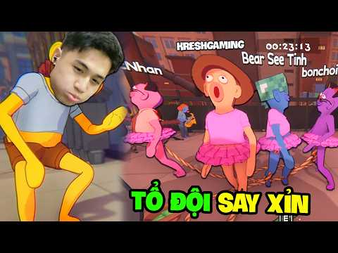 KRESH TÌM ĐƯỜNG VỀ NHÀ CÙNG TỔ ĐỘI SAY XỈN !!